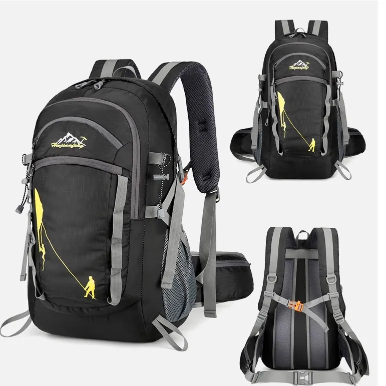 KUODONG Nylon Backpack Unisex Multicolor-5
