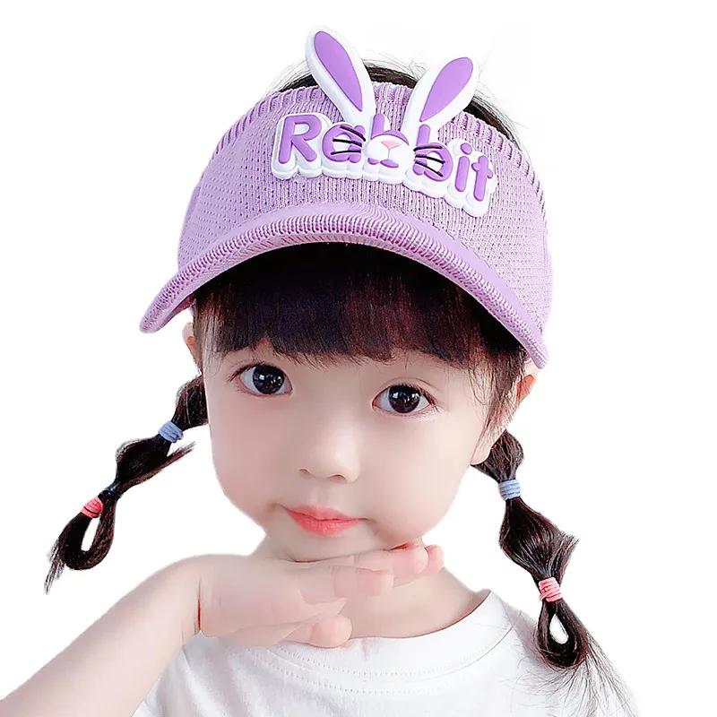 Yi Bu Kang Polyester Travel Cute UV Protection Sun Protection Hat Kids'-1