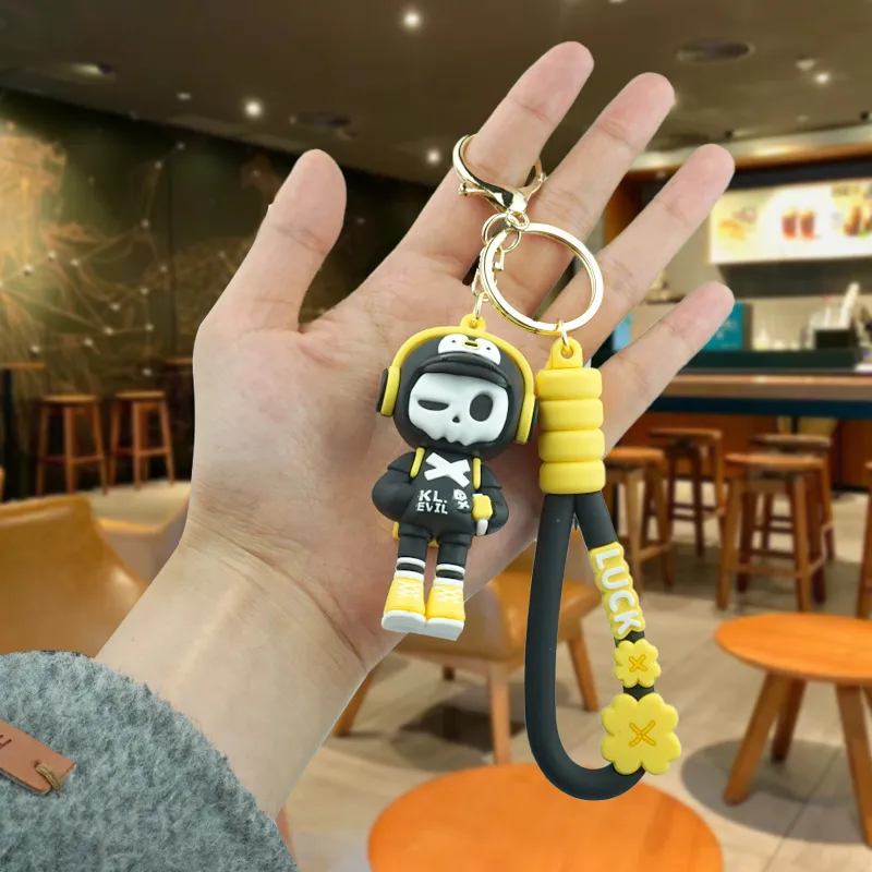 Yi Bu Kang Soft Vinyl Keychains Unisex-5