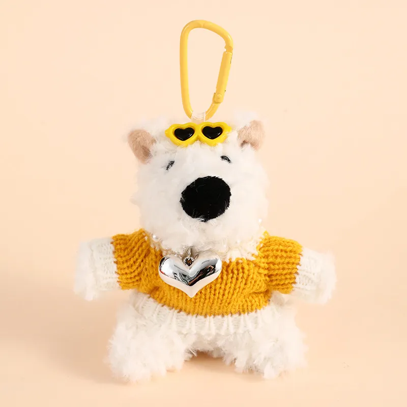 Yi Bu Kang Plush Pendants Unisex-17