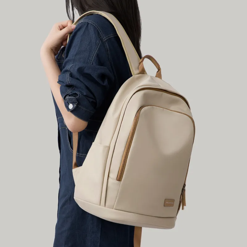 MAKEUP KITTEN Backpacks Apricot-8