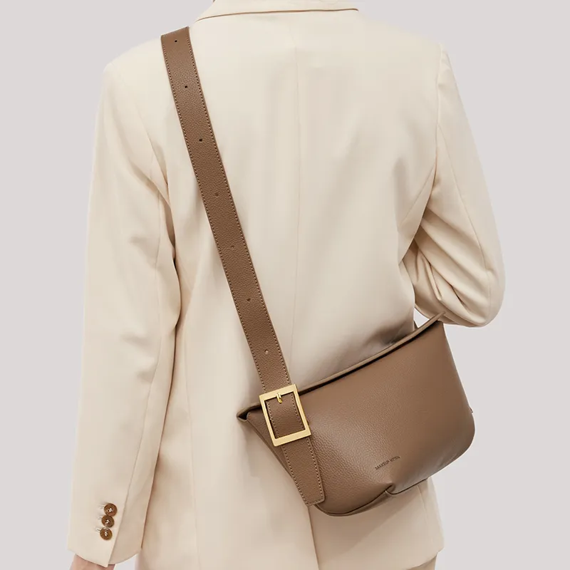 MAKEUP KITTEN Shoulder Bags Milk Tea Coffee-10