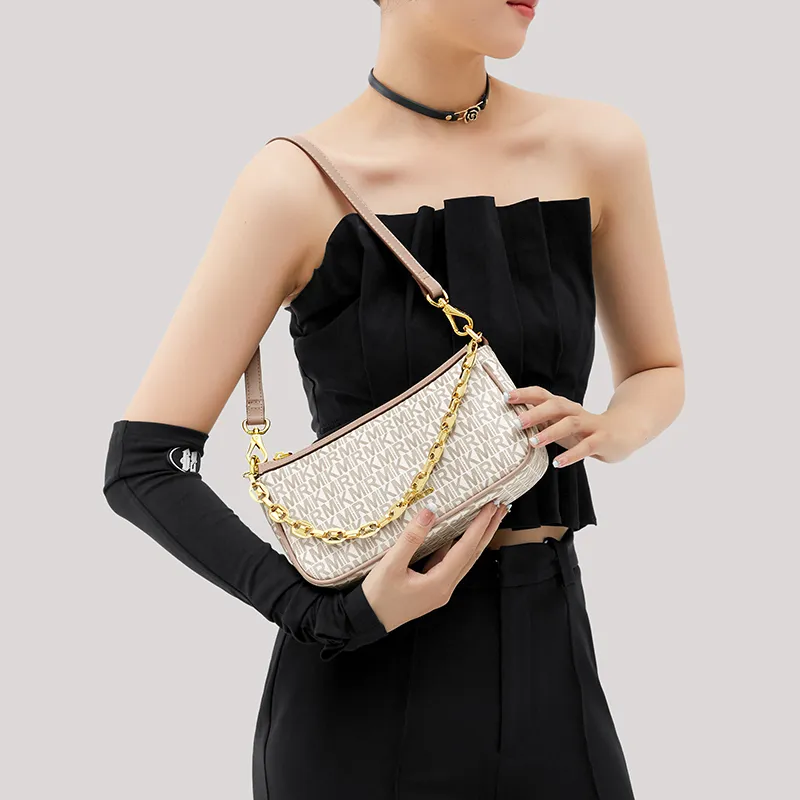 MAKEUP KITTEN PVC Handbag Women's Ecru-8