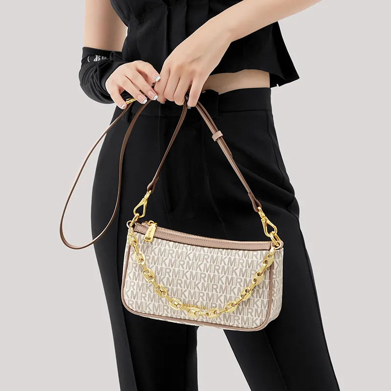 MAKEUP KITTEN PVC Handbag Women's Ecru-10