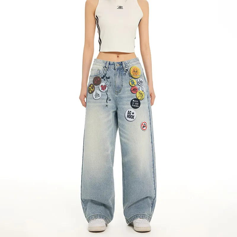 A Chock Jeans Unisex Blue-3