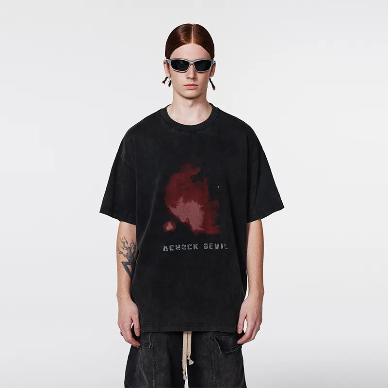 A Chock Casual T Shirt Unisex Black-4