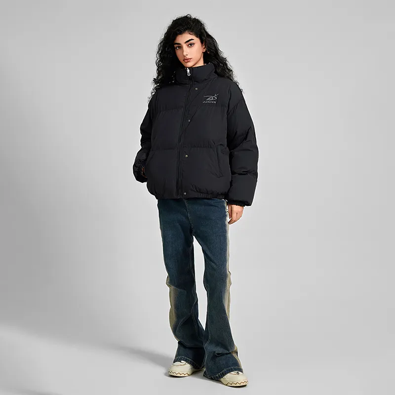 A Chock Puffer Jacket Unisex Black-6
