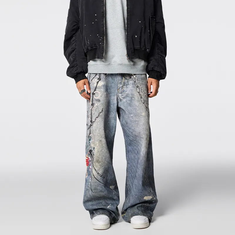 A Chock Jeans Men Blue-2