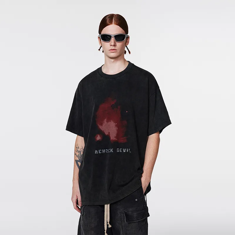 A Chock Casual T Shirt Unisex Black-2
