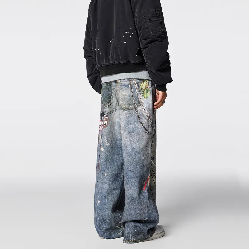 A Chock Jeans Men Blue-5