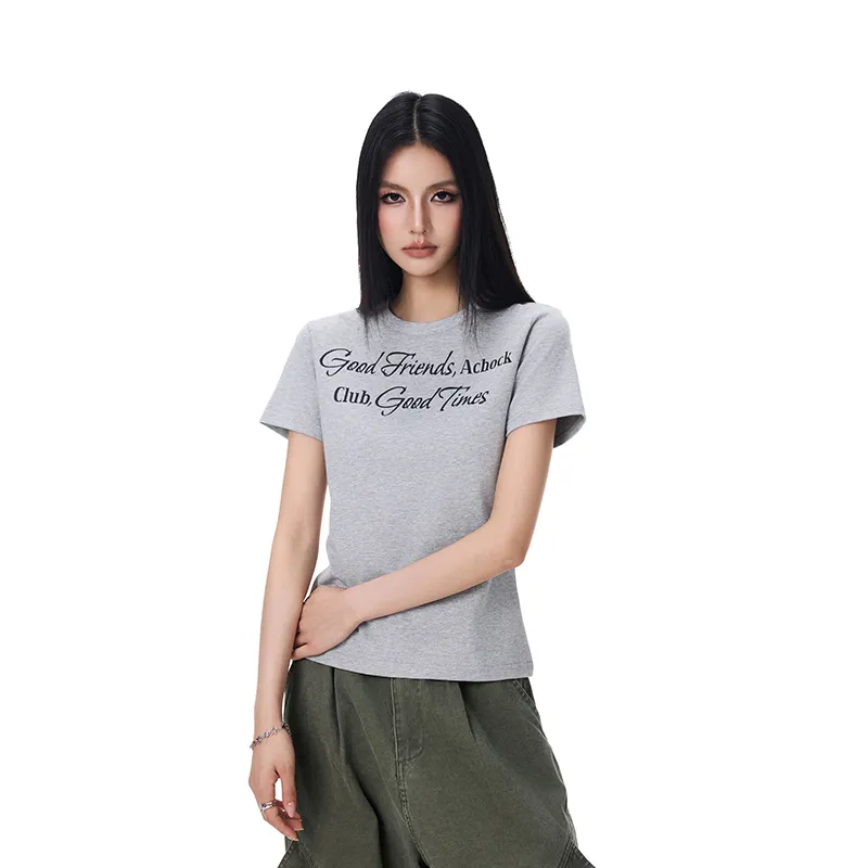 A Chock T Shirts Unisex Gray-3