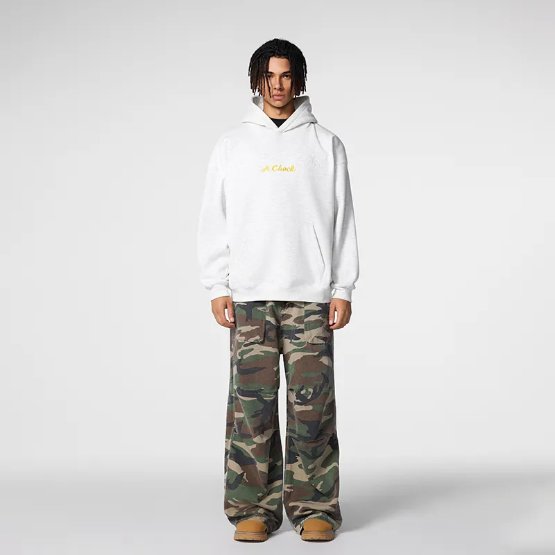 A Chock Cargo Pants Unisex Camouflage-5