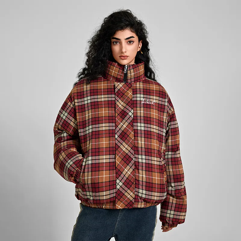 A Chock Puffer Jacket Unisex Black-5