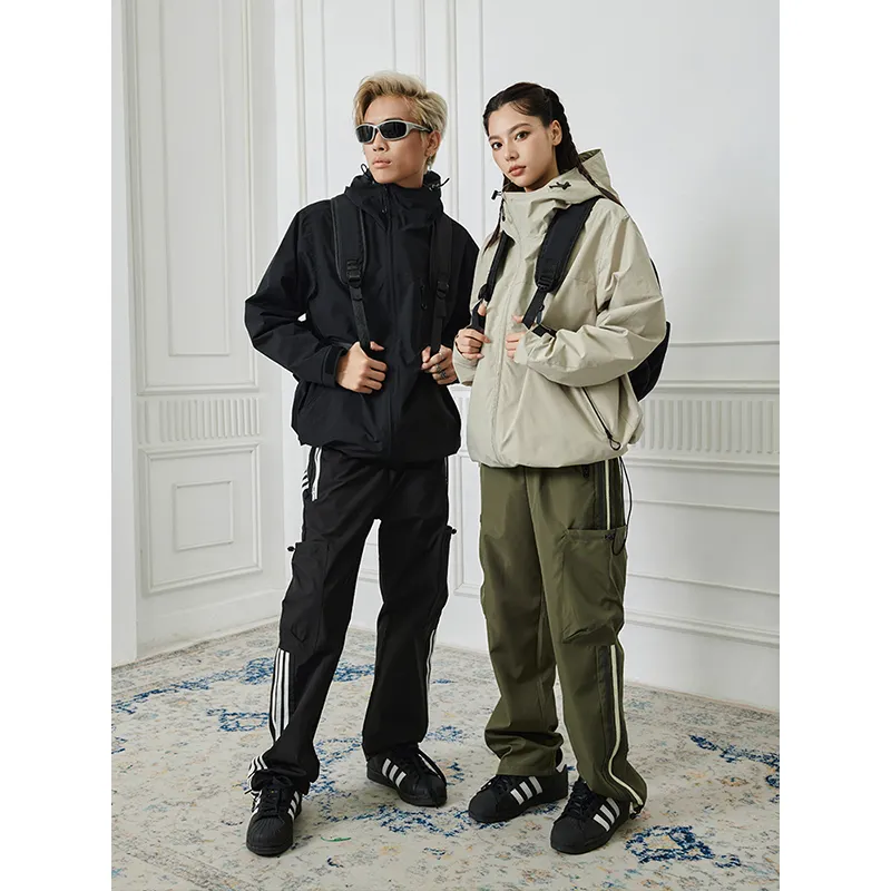 A Chock Windbreaker Jacket Unisex-3