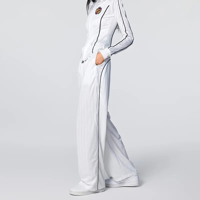 A Chock Casual Pants Unisex White-5