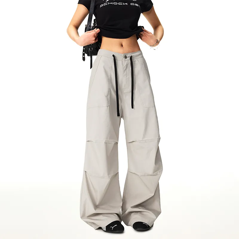 A Chock Cargo Pants Unisex Gray-4
