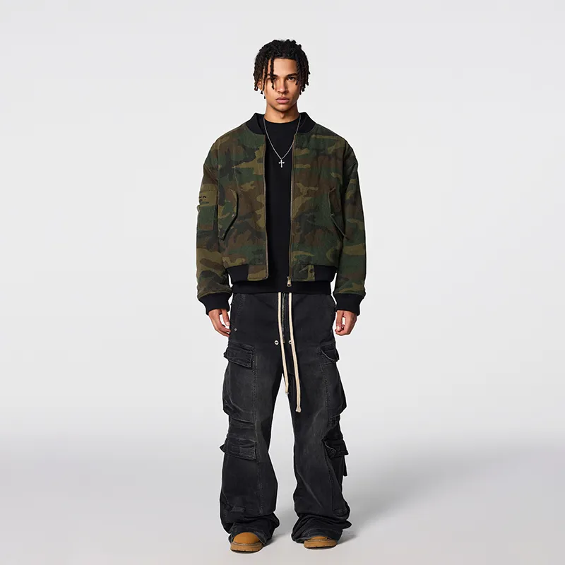 A Chock Jackets Coats Unisex Camouflage-5