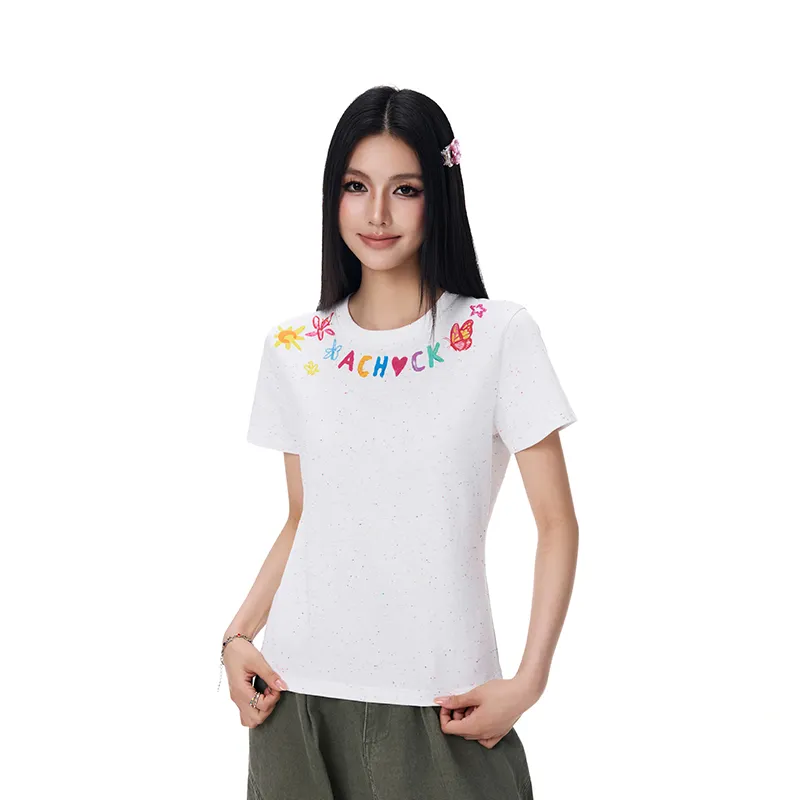 A Chock T Shirts Unisex White-3
