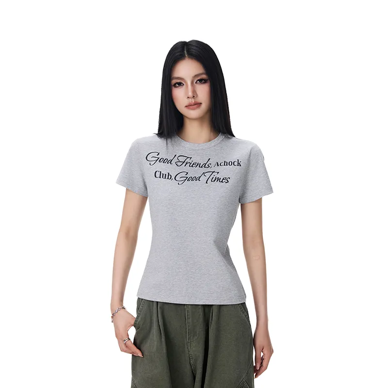 A Chock T Shirts Unisex Gray-4