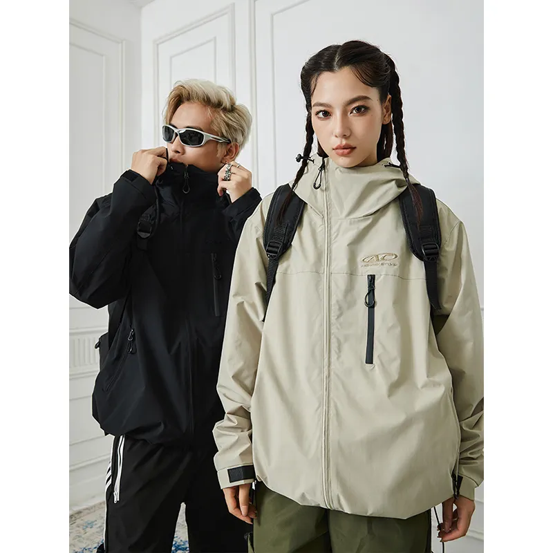 A Chock Windbreaker Jacket Unisex-6