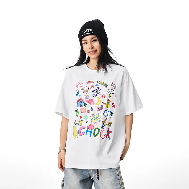 A Chock T Shirts Unisex White-2