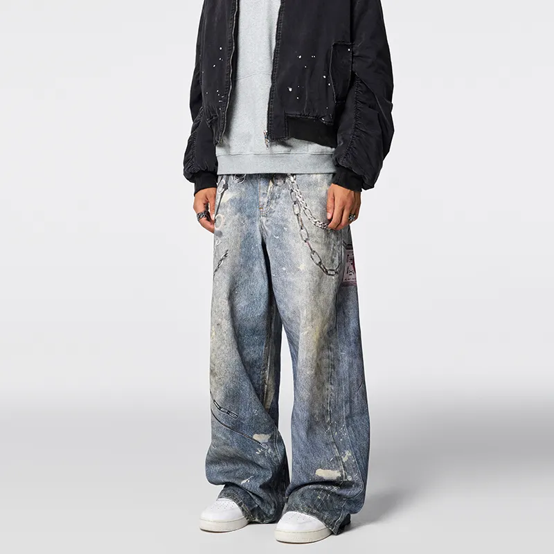 A Chock Jeans Men Blue-4