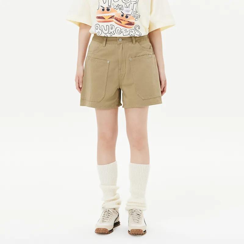 MostwantedLab MostwantedLab Hamburger Cargo Shorts Unisex-3