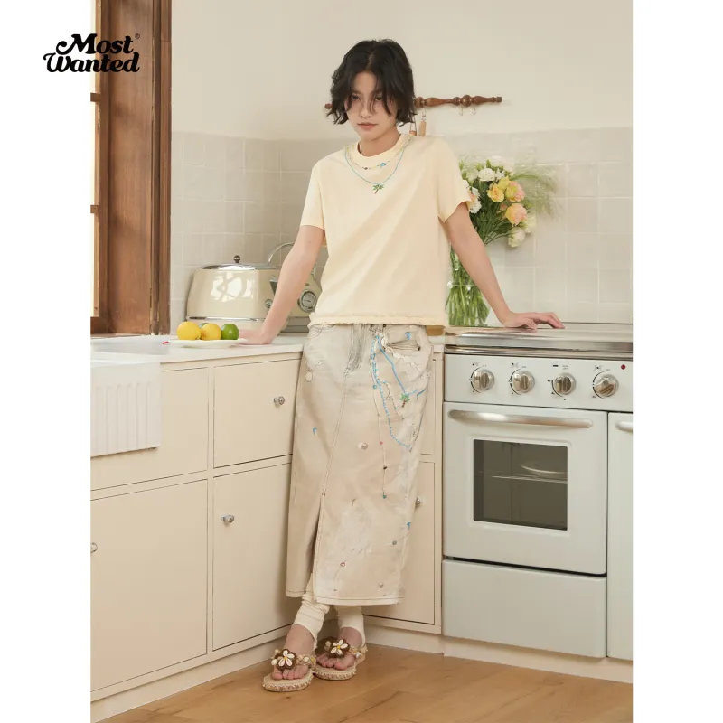 MostwantedLab Set in Sleeve T Shirt Women's-3