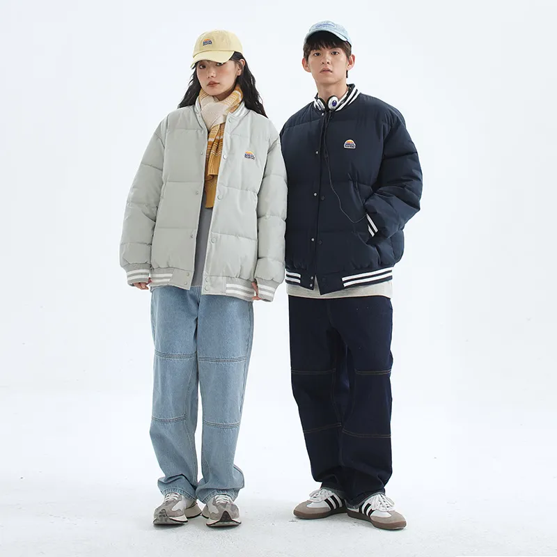 MostwantedLab MostwantedLab Classic Rainbow Puffer Jacket Unisex-14