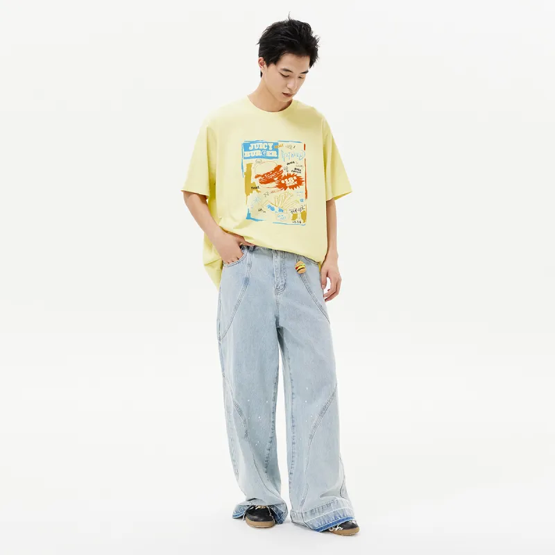 MostwantedLab Hamburger T Shirts Unisex-6