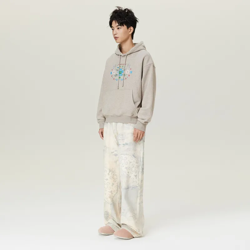 MostwantedLab MostwantedLab Vintage Flower Sweatshirt Unisex-20