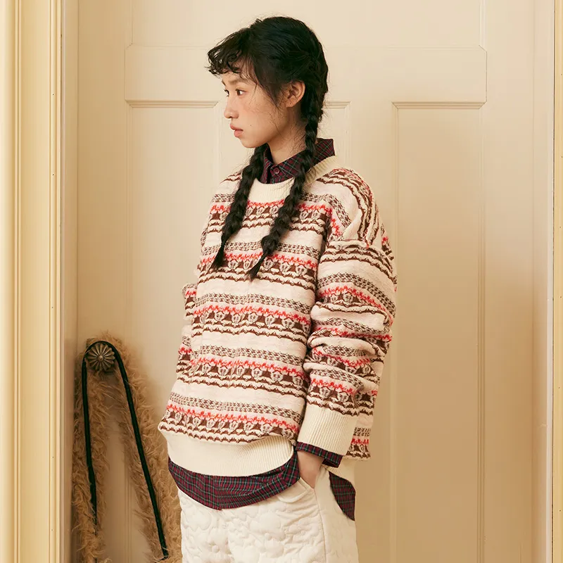 MostwantedLab Sweater Unisex Beige-7