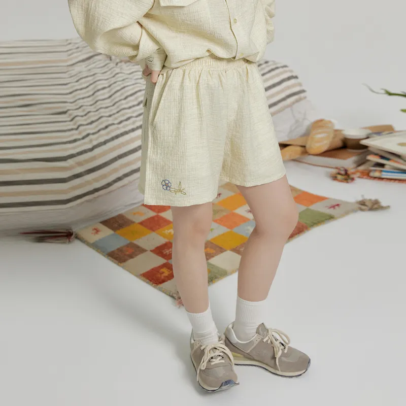MostwantedLab Vintage Flower Casual Shorts Unisex-2