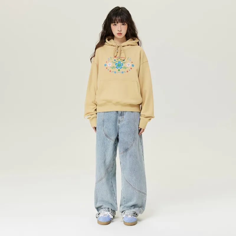MostwantedLab MostwantedLab Vintage Flower Sweatshirt Unisex-12