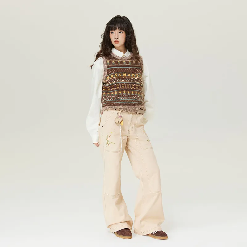 MostwantedLab Jeans Unisex Khaki-5