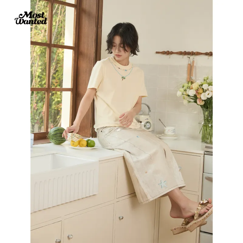 MostwantedLab Set in Sleeve T Shirt Women's-4