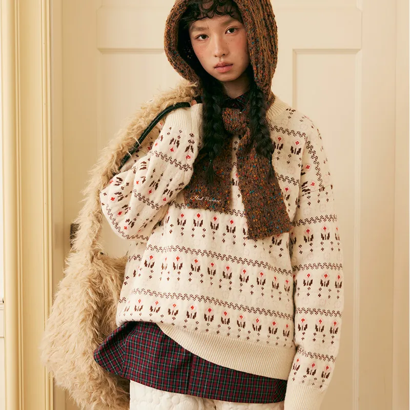 MostwantedLab Sweater Unisex Beige-4