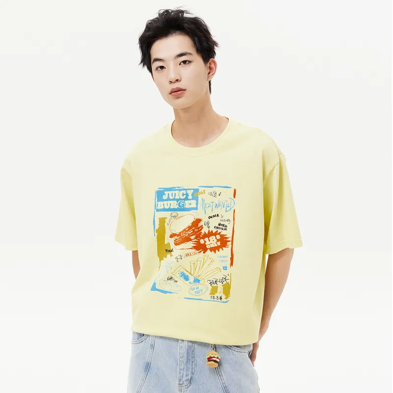 MostwantedLab Hamburger T Shirts Unisex-5