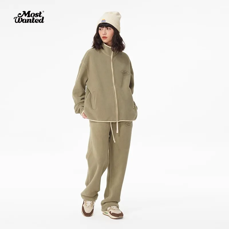 MostwantedLab Casual Pants Unisex Gray Green-2
