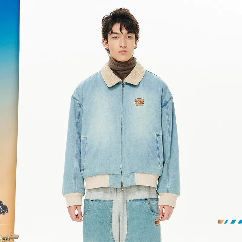 MostwantedLab Hamburger Jackets Unisex-4