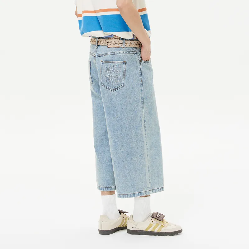 MostwantedLab Denim Shorts Unisex-11