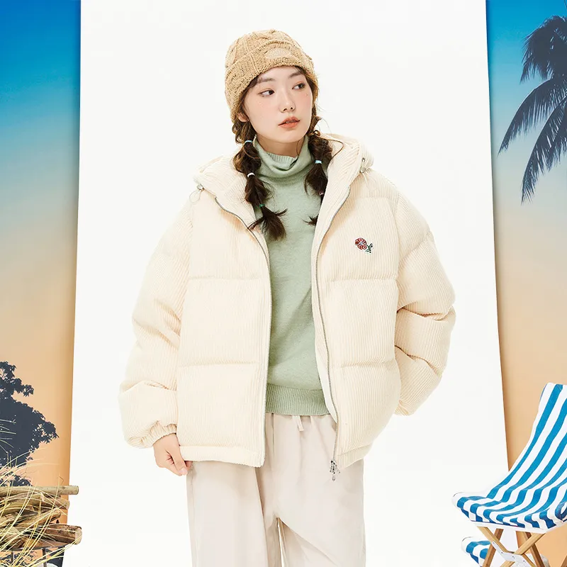 MostwantedLab MostwantedLab Vintage Flower Puffer Jacket Unisex-2