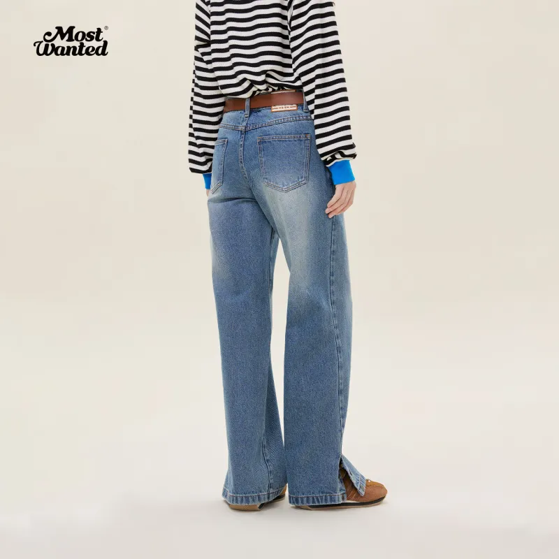 MostwantedLab Jeans Unisex Vintage Blue-5