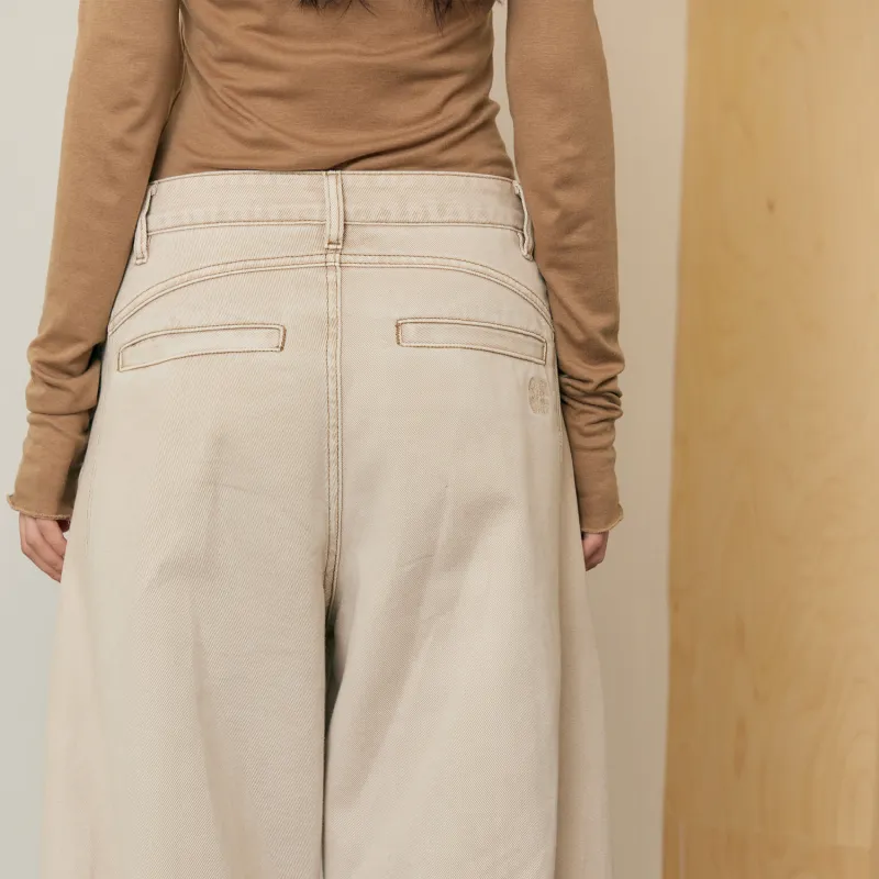MostwantedLab Casual Pants Unisex Light Khaki-6