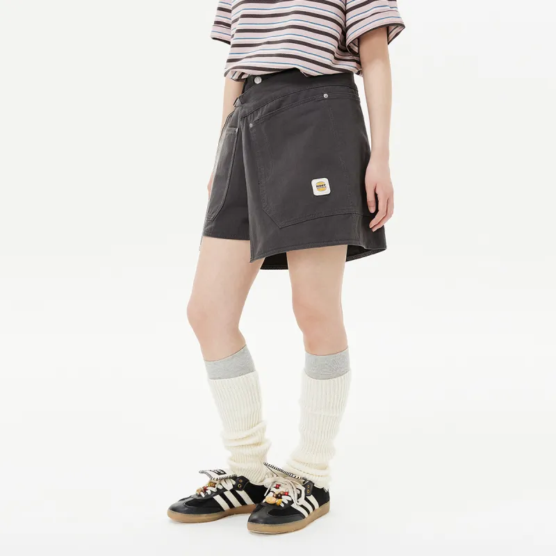 MostwantedLab MostwantedLab Hamburger Cargo Shorts Unisex-12