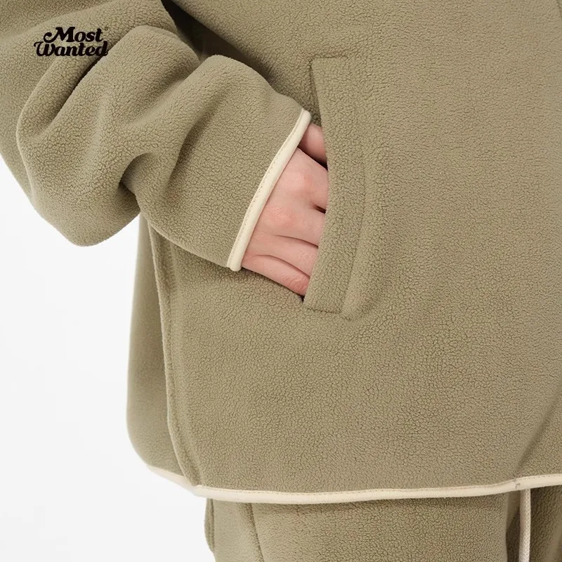 MostwantedLab Casual Pants Unisex Gray Green-5