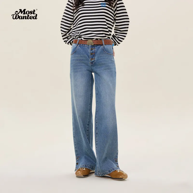 MostwantedLab Jeans Unisex Vintage Blue-3