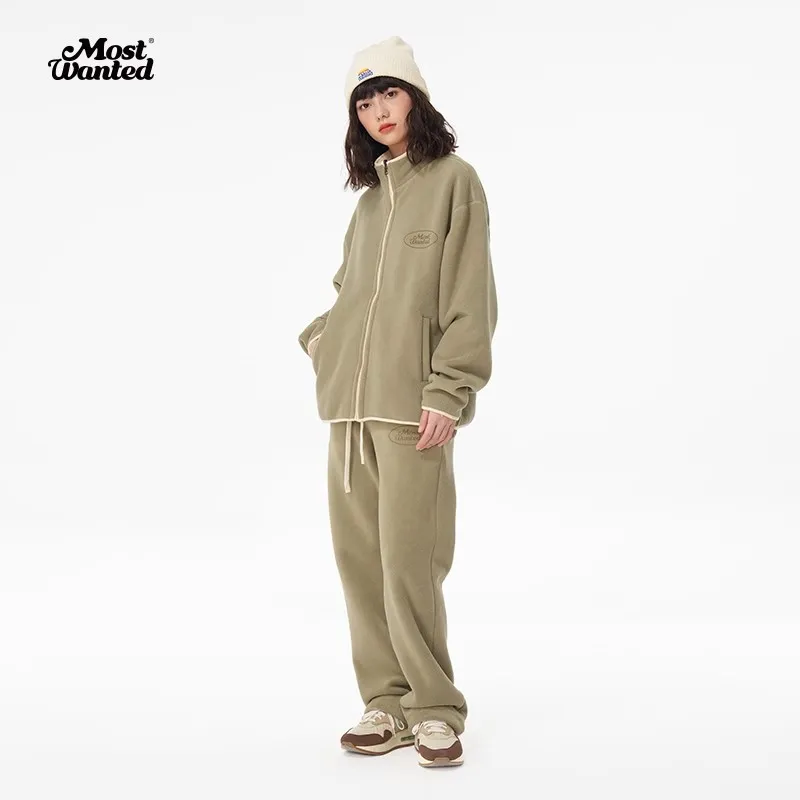 MostwantedLab Casual Pants Unisex Gray Green-6