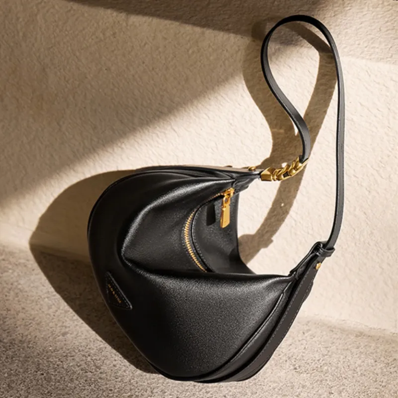 CNNCOO Synthetic Leather Shoulder Bag Regular Women's Ecru & Apricot/Caramel Brown/Midnight Black-16