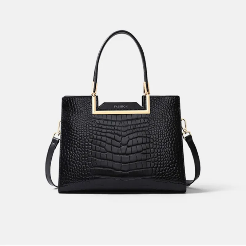 CNNCOO Split Cow Leather With Synthetic Leather Birkin Bag, Shoulder Bag, Crossbody Bag, Handbag Women's Burgundy/Black-14